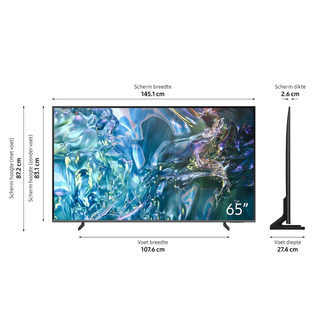 Samsung QLED 4K 65Q68D (2024)