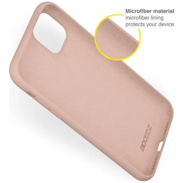 Accezz Liquid Silicone Backcover Samsung Galaxy S22 Roze