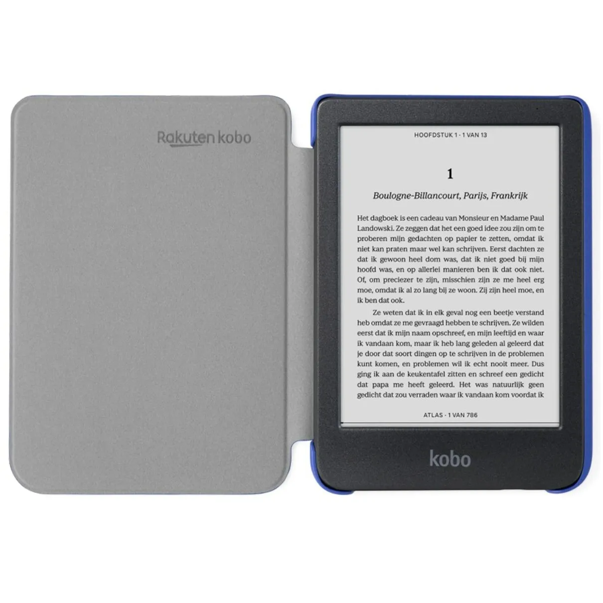 Kobo Clara Basic SleepCover Case Blauw