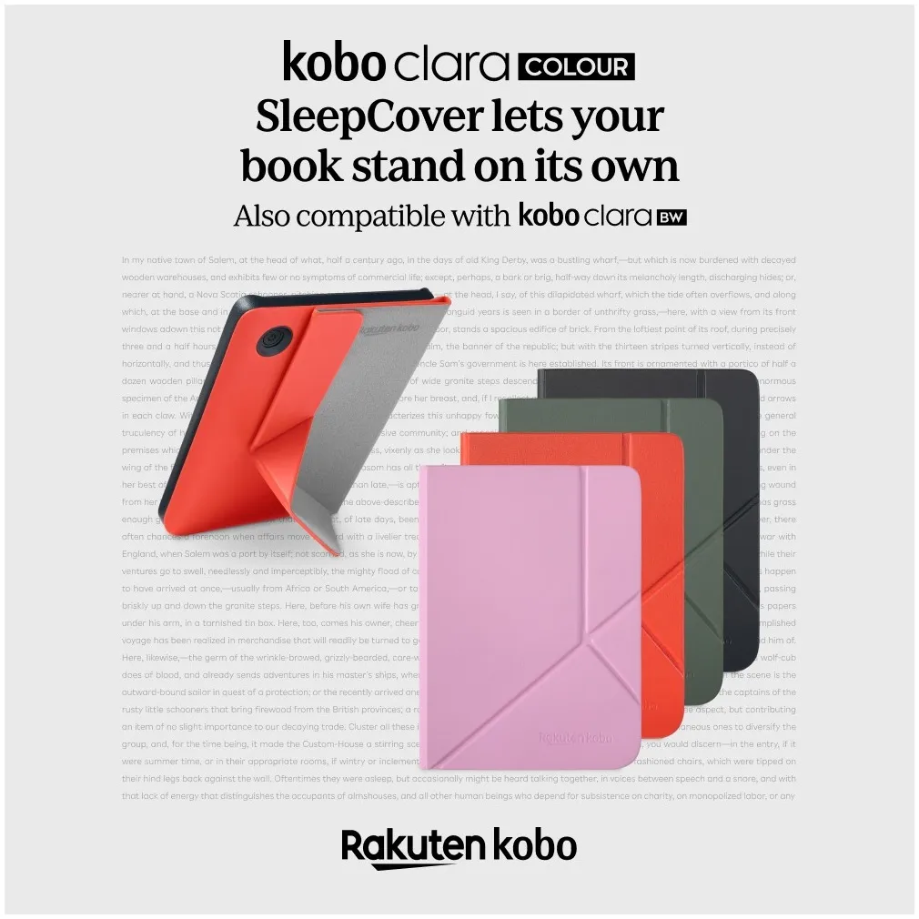 Kobo Clara SleepCover Case Zwart