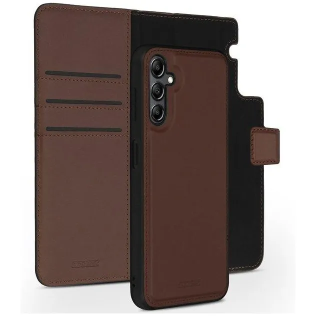 Accezz Premium Leather 2 in 1 Wallet Bookcase Samsung Galaxy A14 (5G/4G) Bruin