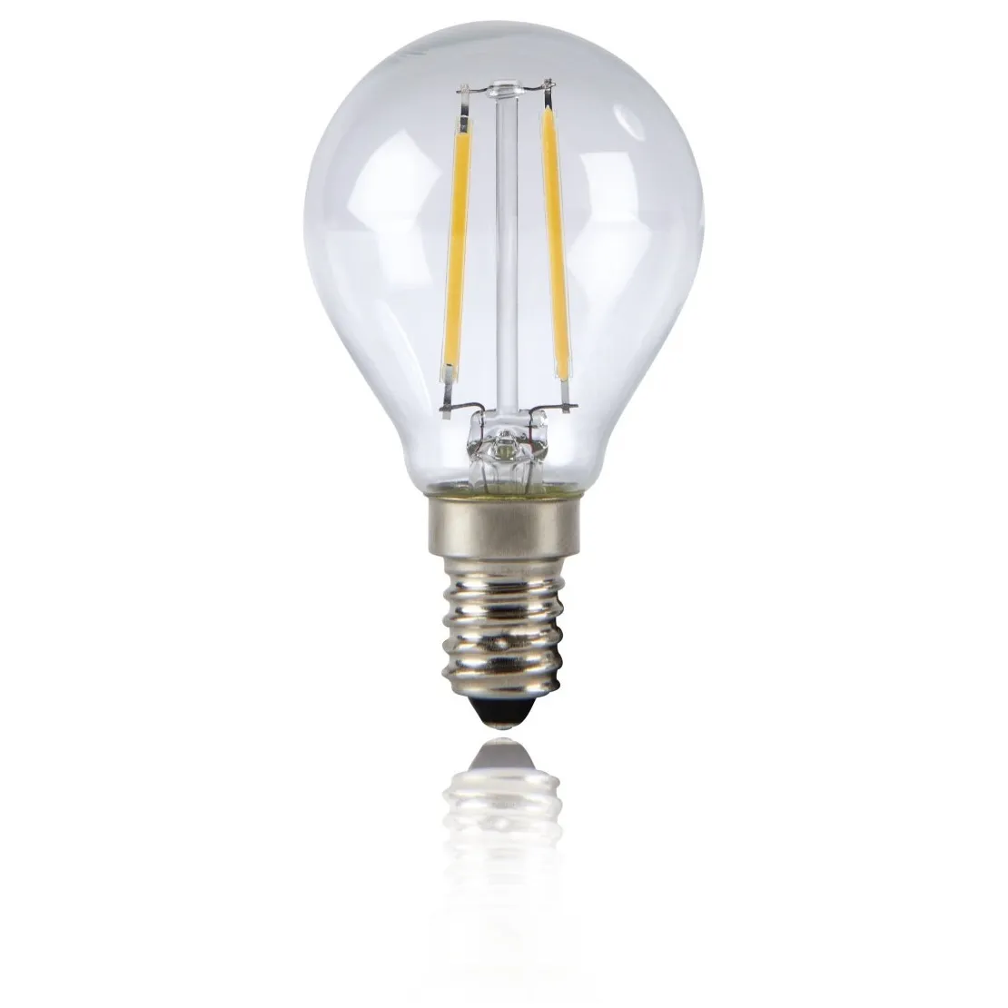 Xavax Led-gloeidraad, E14, 250lm vervangt 25W, druppellamp Wit