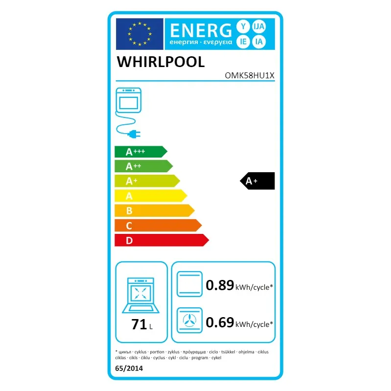 Whirlpool OMK58HU1X