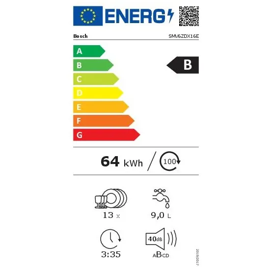 Bosch SMV6ZDX16E