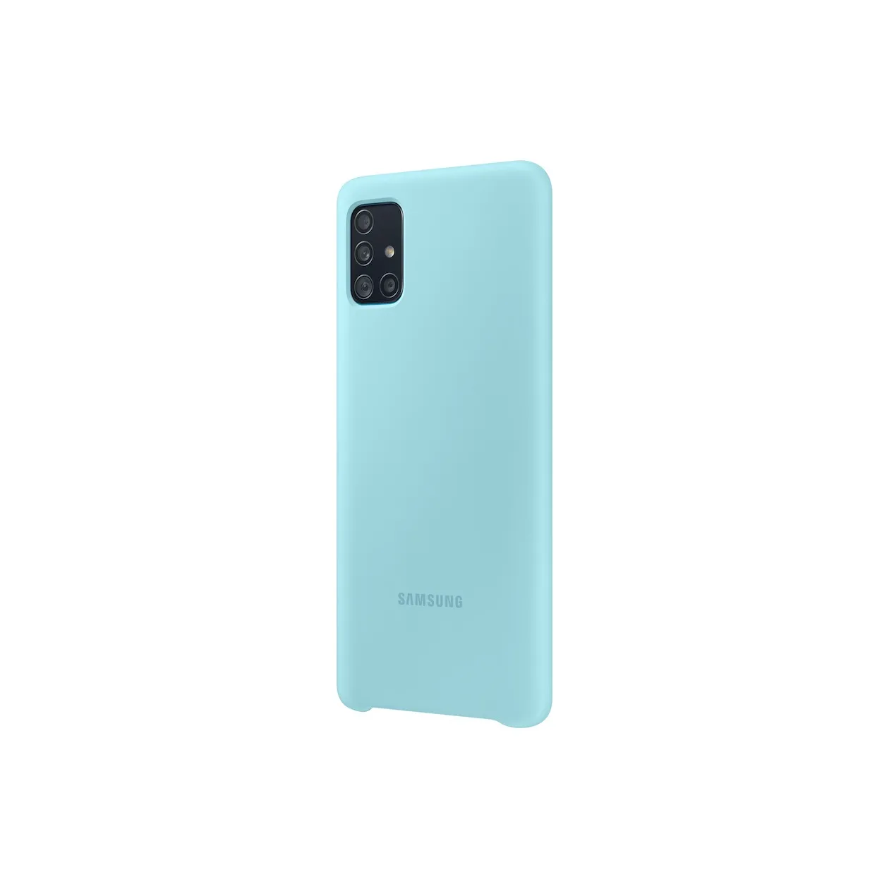 Samsung Silicone cover Galaxy A51 Blauw