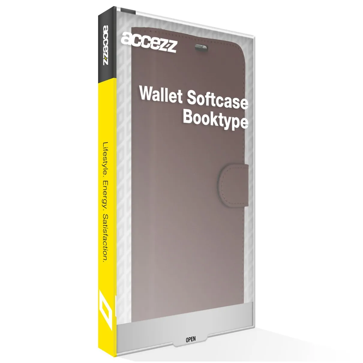 Accezz Wallet Softcase Bookcase Samsung Galaxy A14 (5G/4G) Bruin