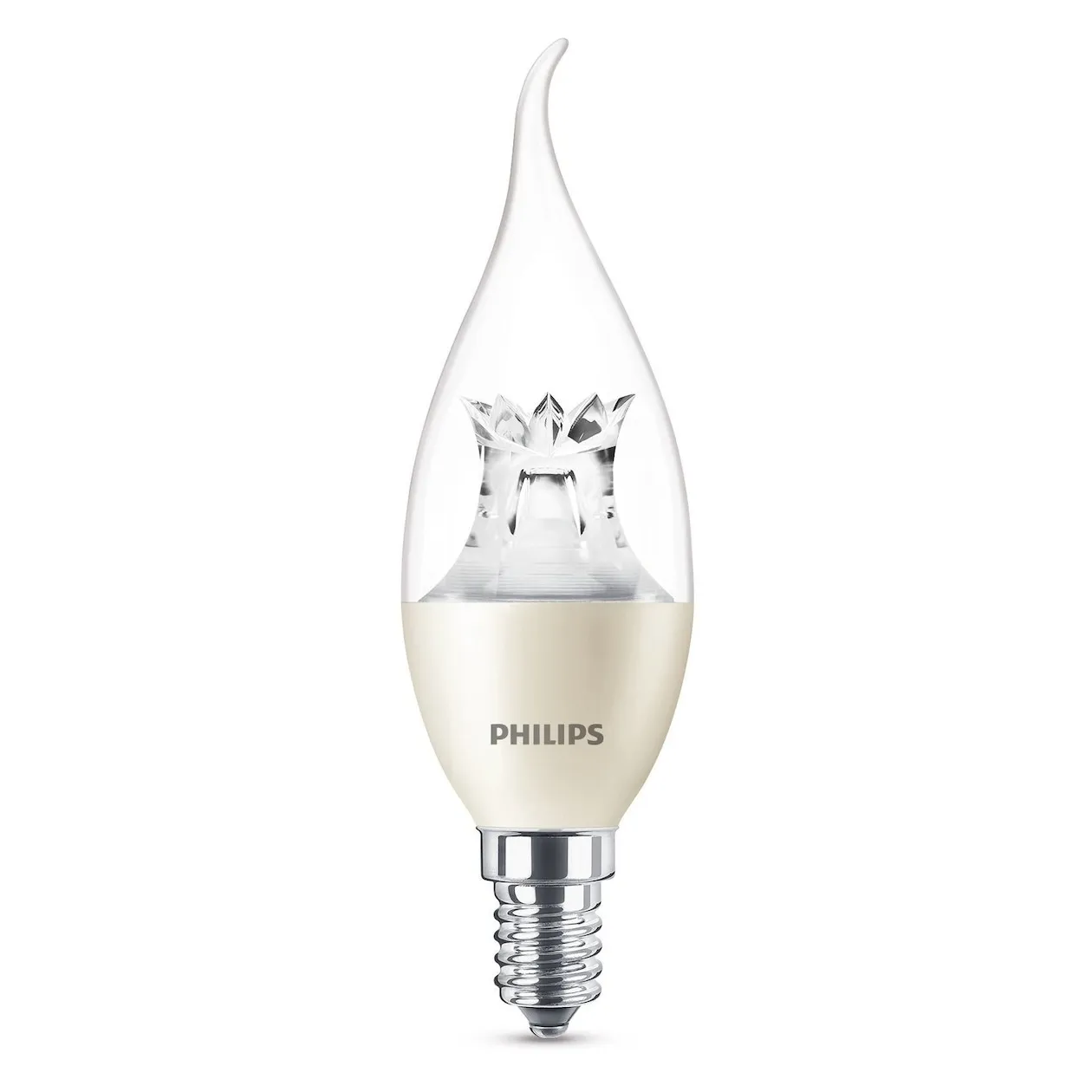 Philips LED lamp E14 4W 250Lm druipkaars helder dimbaar