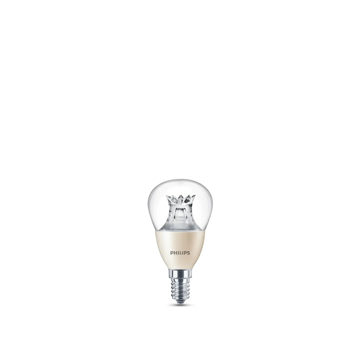 Philips LED lamp E14 6W 470Lm kogel helder dimbaar