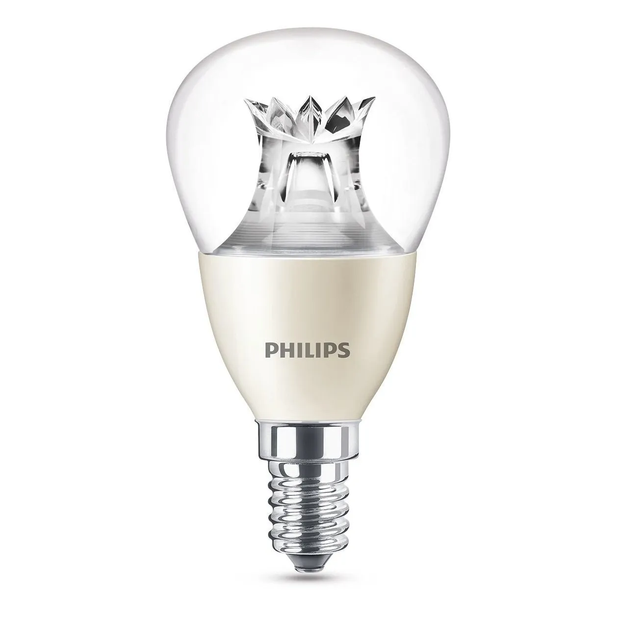 Philips LED lamp E14 6W 470Lm kogel helder dimbaar