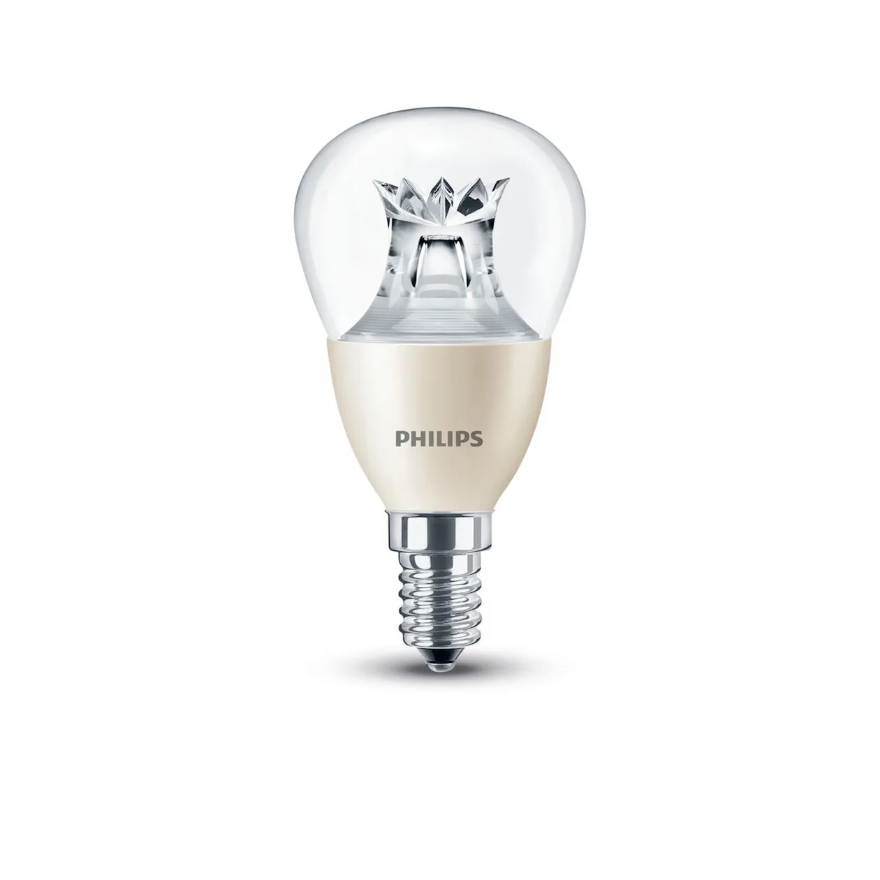 Philips LED lamp E14 6W 470Lm kogel helder dimbaar