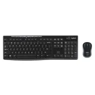 Logitech MK270 Draadloos Toetsenbord en Muis QWERTY Zwart