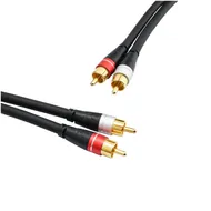 Oehlbach SL RCA CABLE 1,0 M Zwart