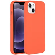 Accezz Liquid Silicone voor Apple iPhone 13 Oranje