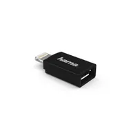 Hama Micro-USB naar Lightning-adapter IT Zwart