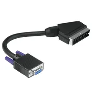 Hama Scart-VGA-adapter IT Zwart