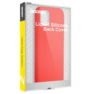 Accezz Liquid Silicone Backcover iPhone 15 Pro Max Rood