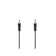 Hama Audiokabel, 3,5mm jack - 3,5mm jack, stereo, 0,5 m