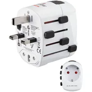 Hama Wereldreisadapter World Travel Pro, 3-polig