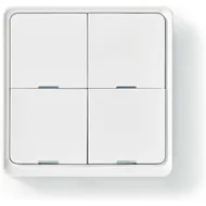 Nedis SmartLife Wandschakelaar | Zigbee 3.0 | Muurmontage | Android / IOS | Kunststof Wit