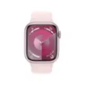 Apple Watch Series 9 41mm Roze Aluminium Sportband S/M Lichtroze