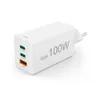 Hama Quick Charger GaN 2x USB-C PD 1x USB-A QC Mini-Charger 100 W Wit