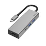 Hama USB-C-multiport-adapter, 4-poorts, 2x USB-A, USB-C, HDMI