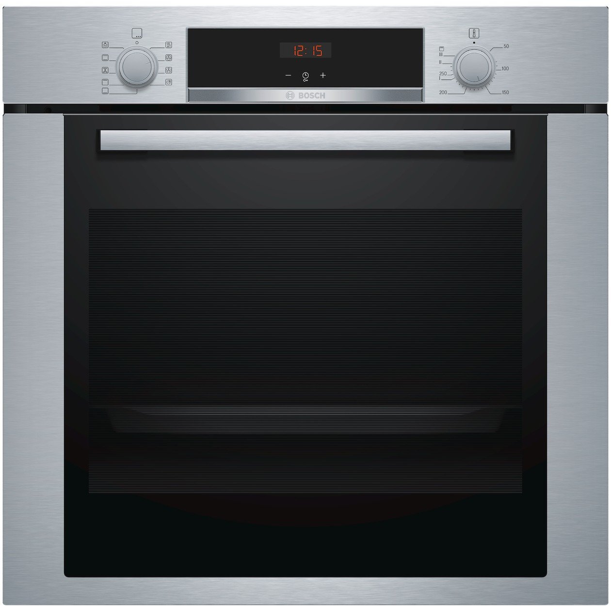 Bosch Serie 4 HBA334BS0 oven 71 l 3400 W A Zwart, Roestvrijstaal