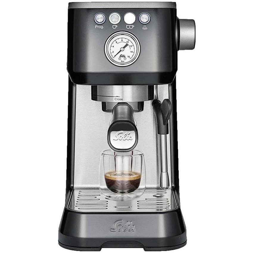 Solis Barista Perfetta Plus 1170 V2 Espressomachine - Pistonmachine Koffiemachine met Bonen - Zwart