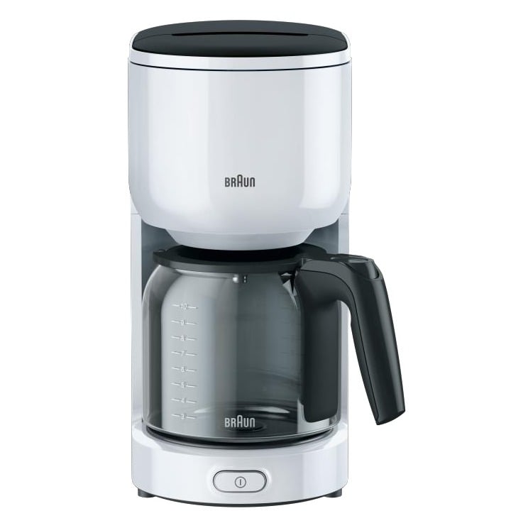 Braun PurEase KF3120WH - filter-koffiezetapparaat - wit