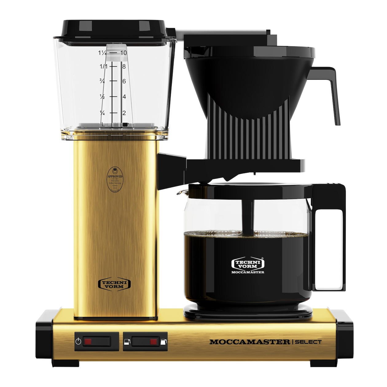 Filterkoffiemachine KBG Select Brushed Brass – Moccamaster