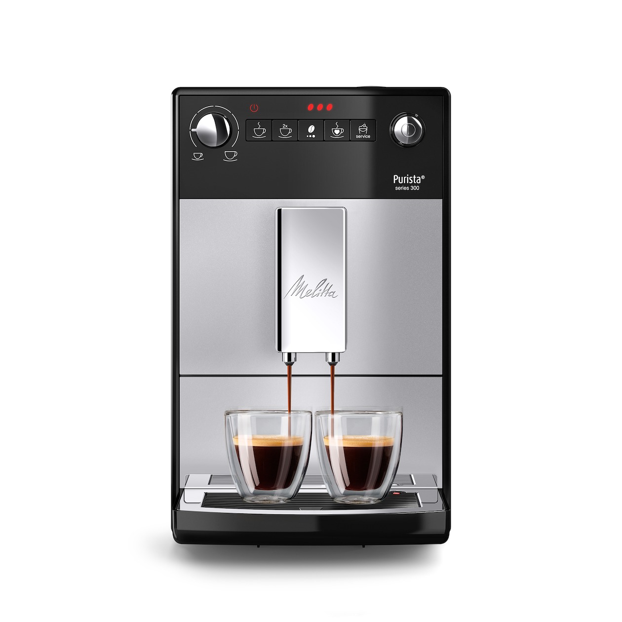 Melitta Purista F230-101 - Espressomachine - Zilver