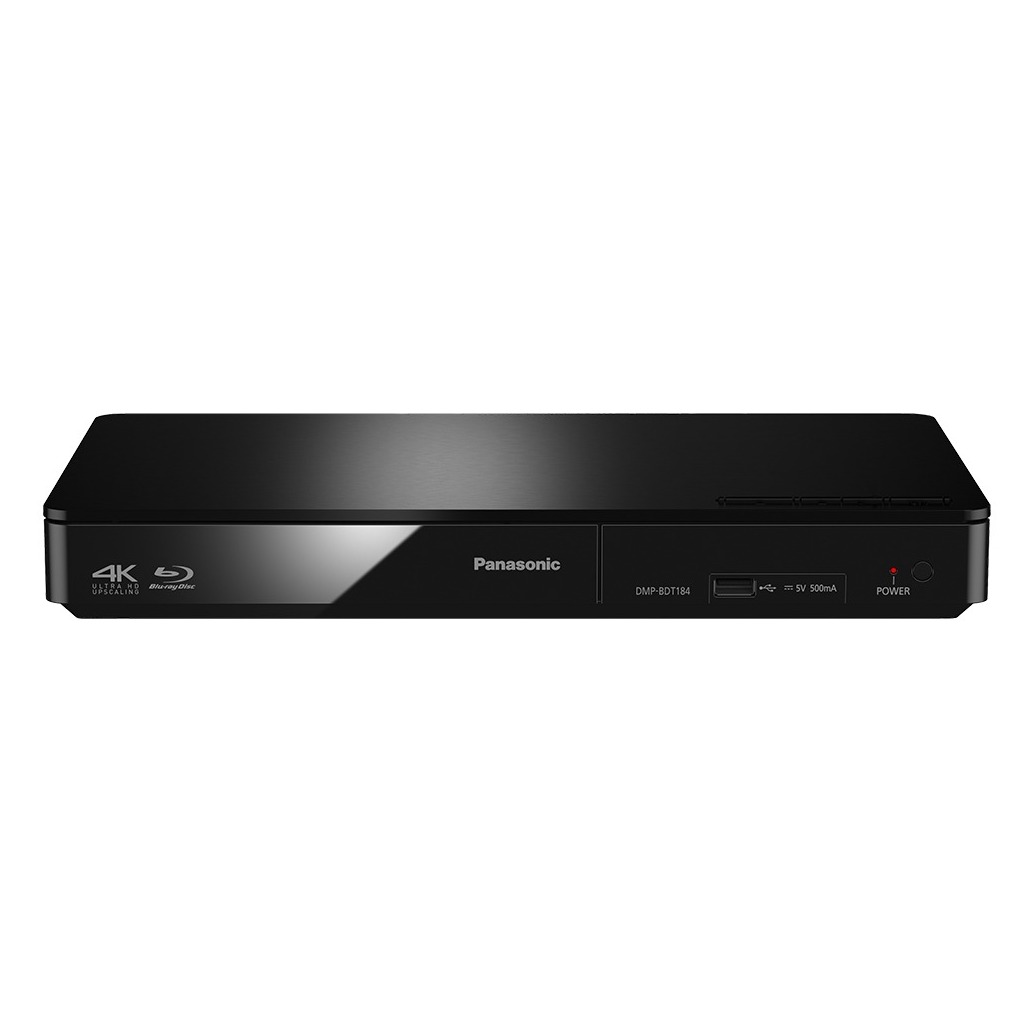 Panasonic DMP-BDT184EG - Blu-Ray speler - 3D - Zwart