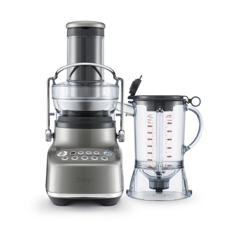 Sage 3X Bluice 1,5 l Blender voor op aanrecht Grijs, Transparant 1000 W