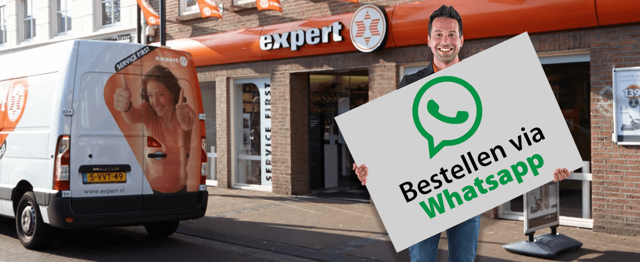 Whatsappen met Expert